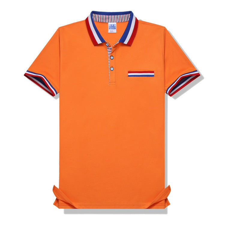 Boys orange school uniform shirts