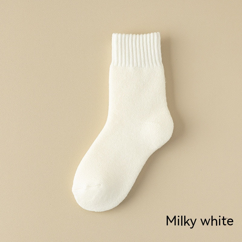 Kids white socks