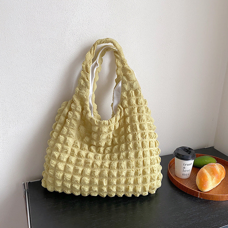 Girls yellow fashionable handbags