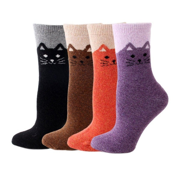 Women's cartoon cotton socks