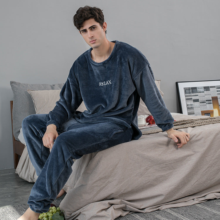 Alternate view: Unisex flannel pajama set