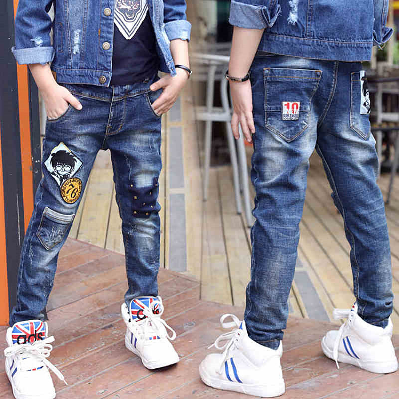Boys velvet lined jeans