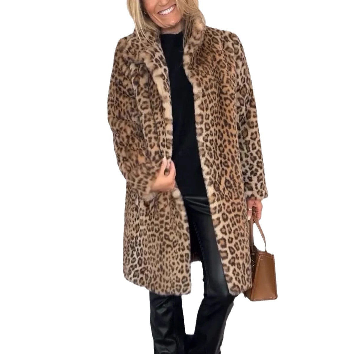 Leopard print coat women - view 3