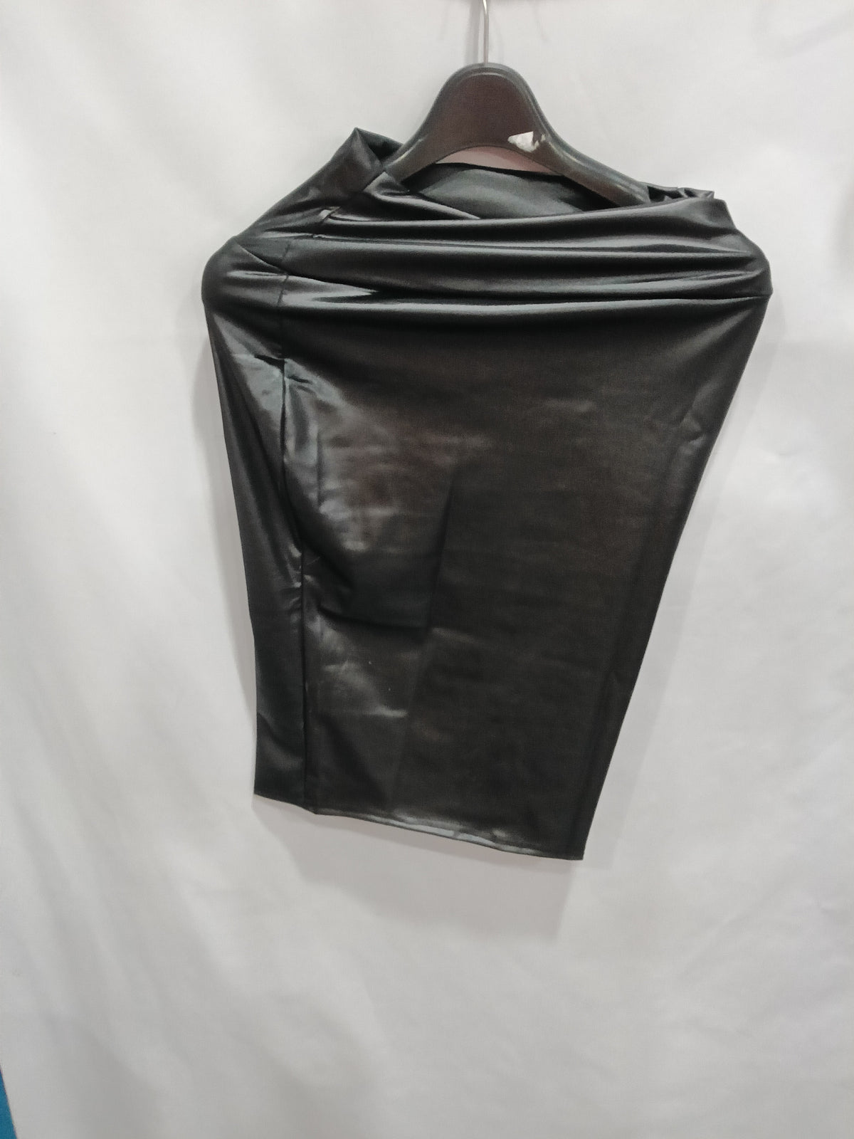 Alternate view: Women's faux leather skirt