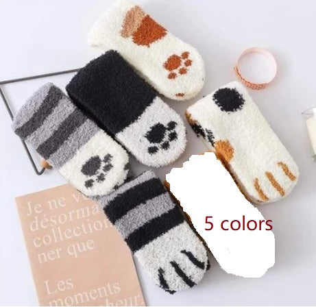 Coral Fleece House Socks - view 3