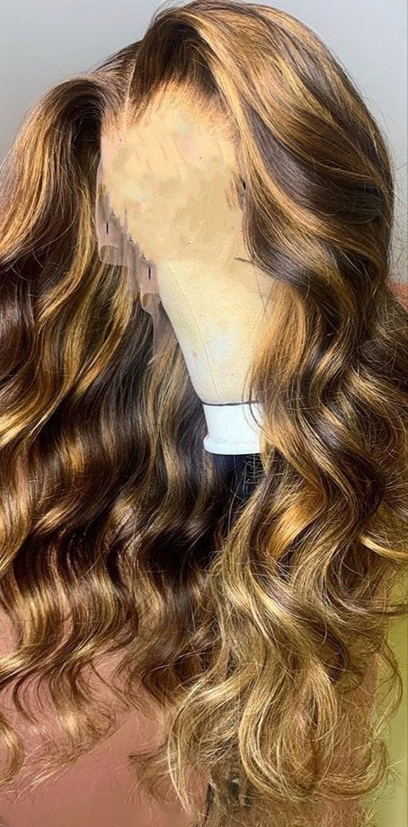 Alternate view: Women's long curly fiber wig