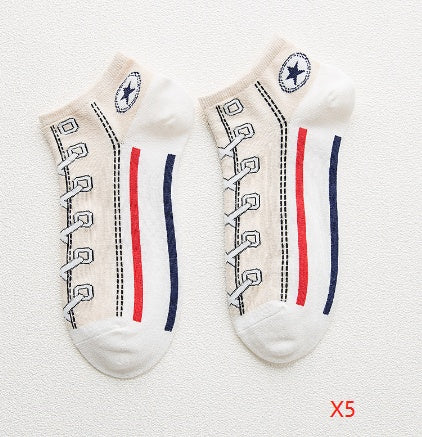 Low Cut Cotton Boat Socks - view 15