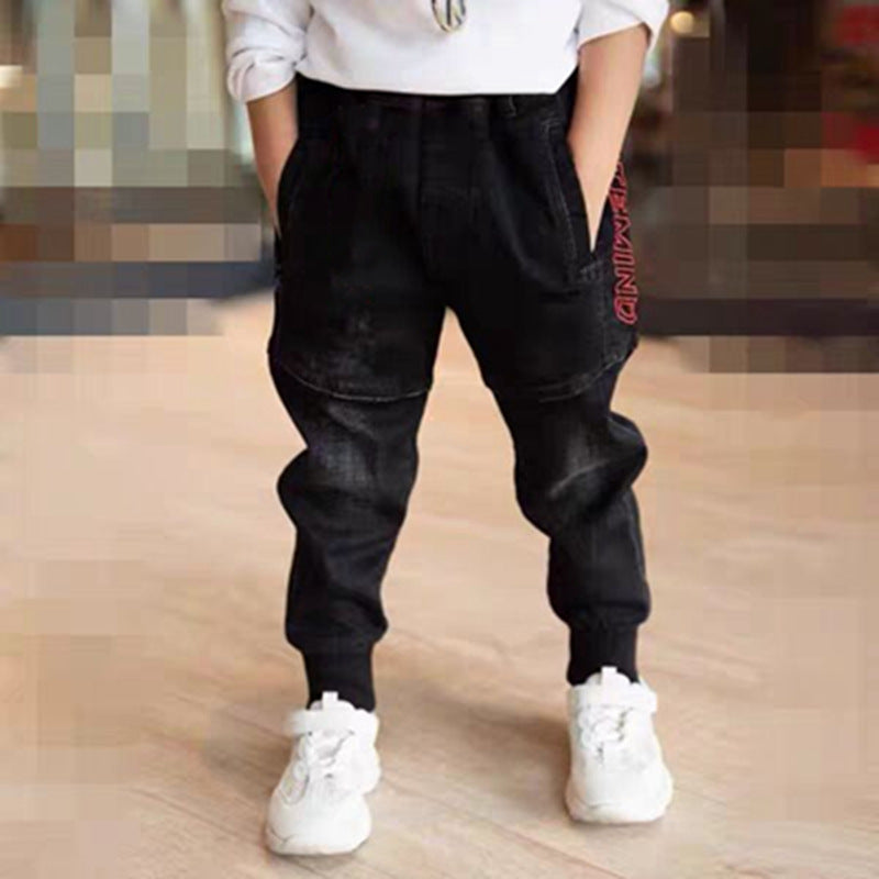Boys black jeans