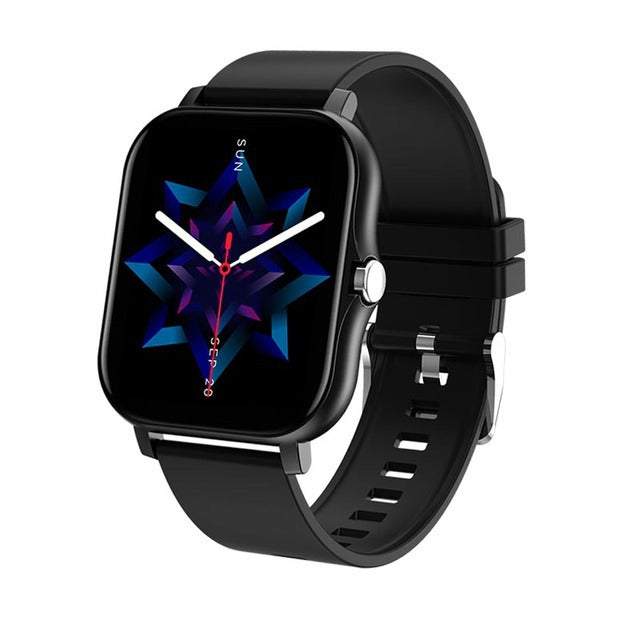 Women's black smart watch