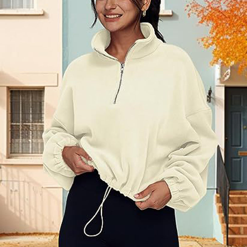 Women's half zip jacket