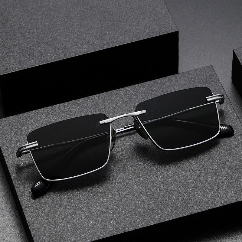 Women's titanium sunglasses