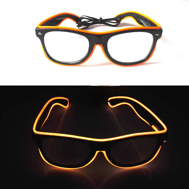 Women's orange glasses