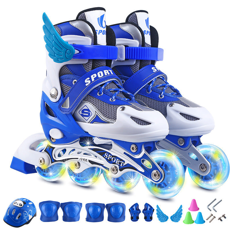Boys adjustable roller shoes
