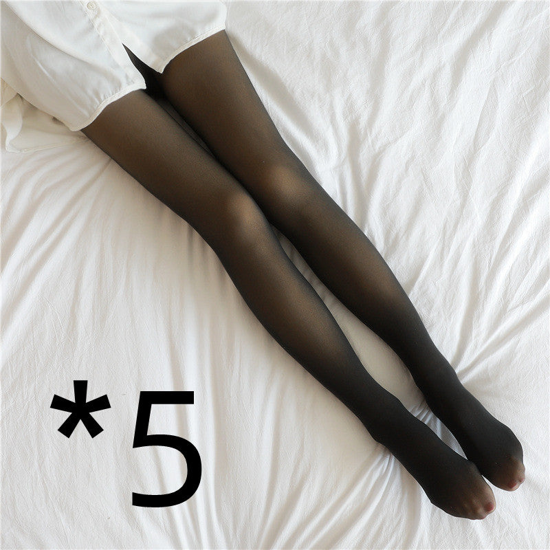 Women's fleece lined tights