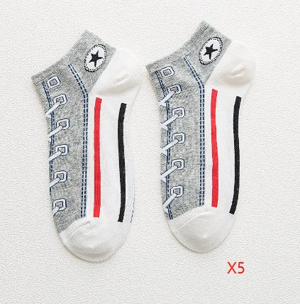 Low Cut Cotton Boat Socks - view 14
