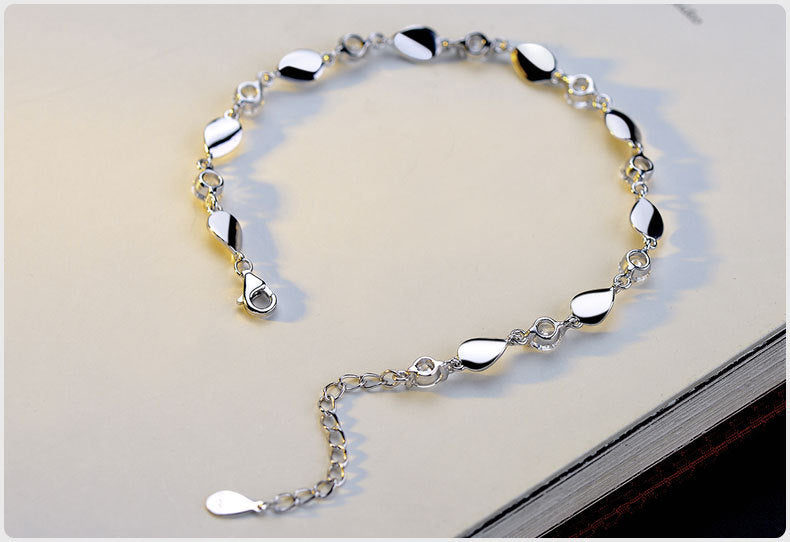 Women's diamond 925 silver bracelet