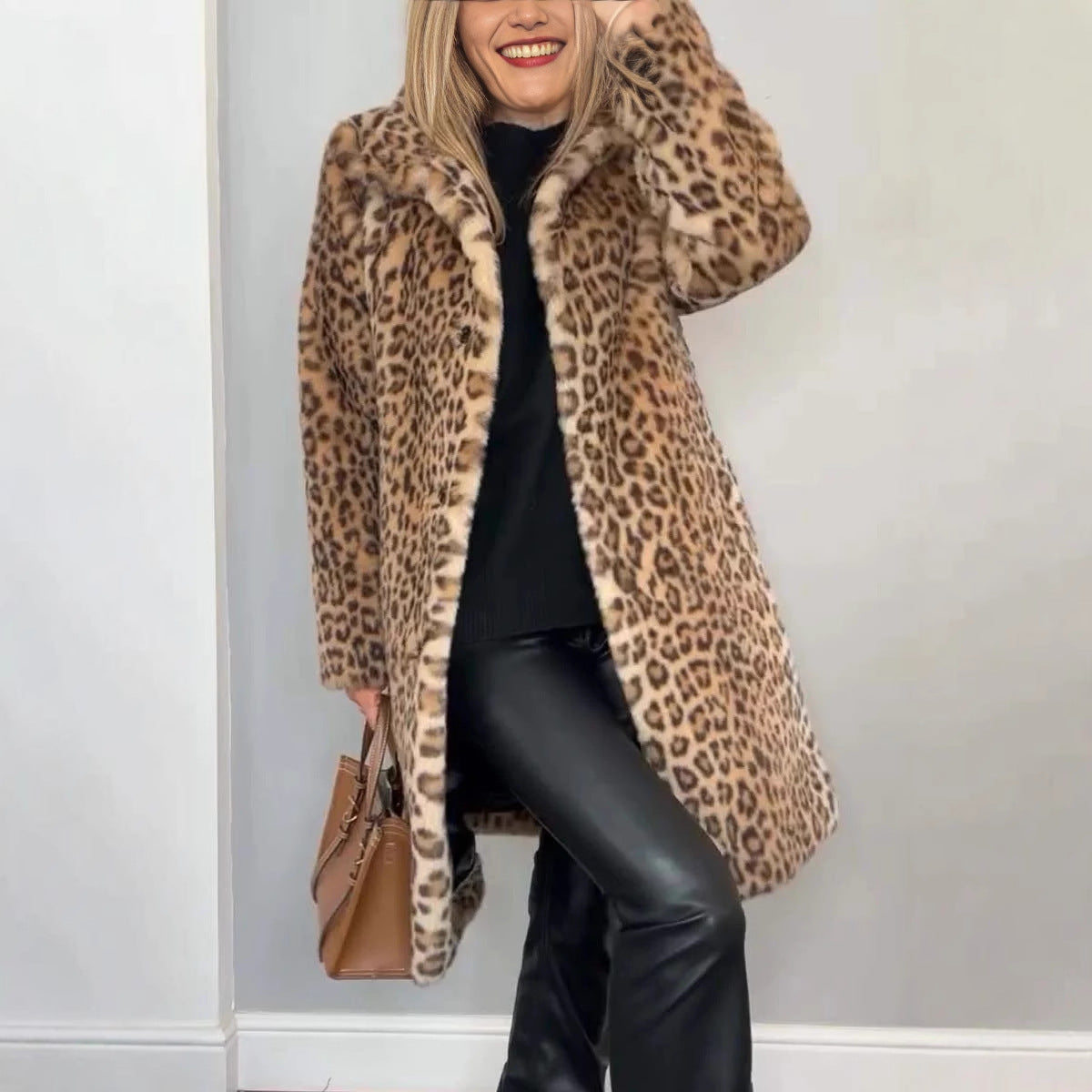 Leopard print coat women - view 4