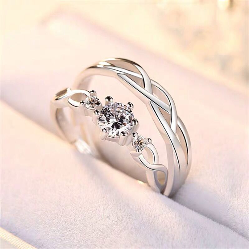 Alternate view: Unisex diamond rings