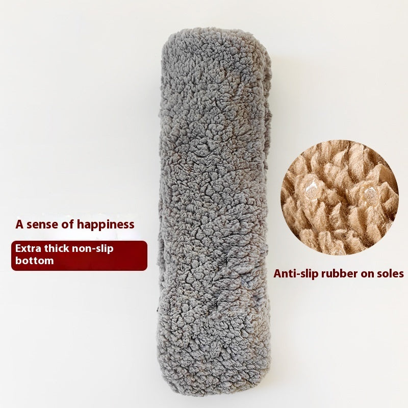 Fuzzy Coral Velvet Socks - view 19