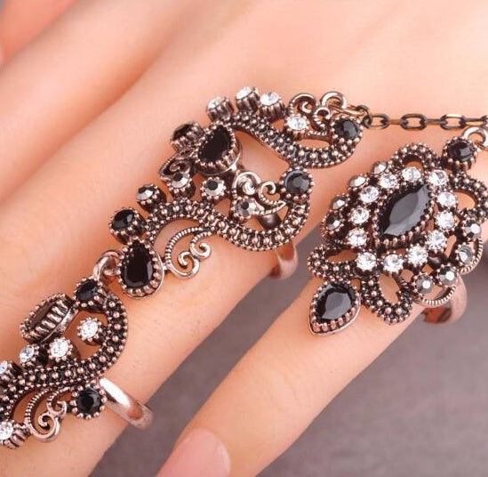 Alternate view: Women's turkish double ring