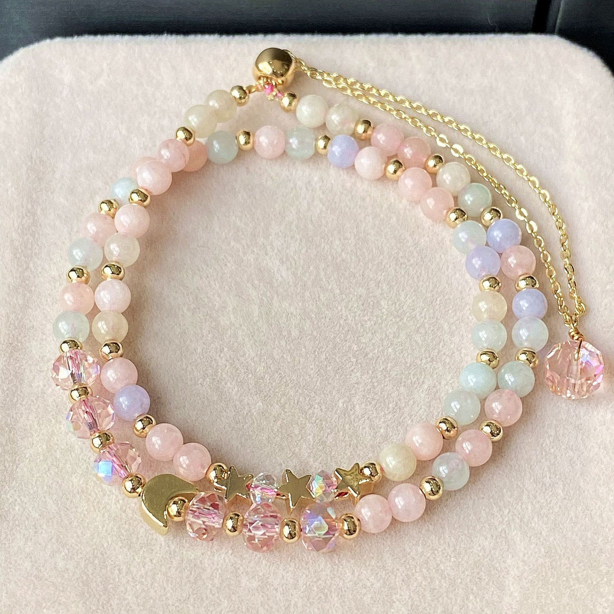 Unisex gemstone bracelet