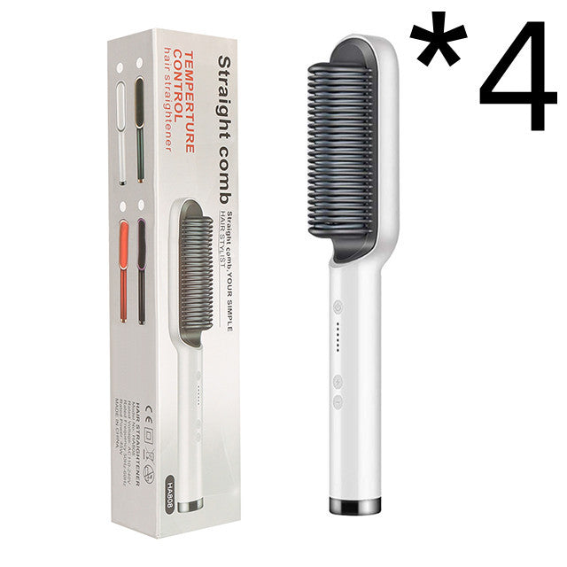 Unisex 2 in 1 hair straightener comb