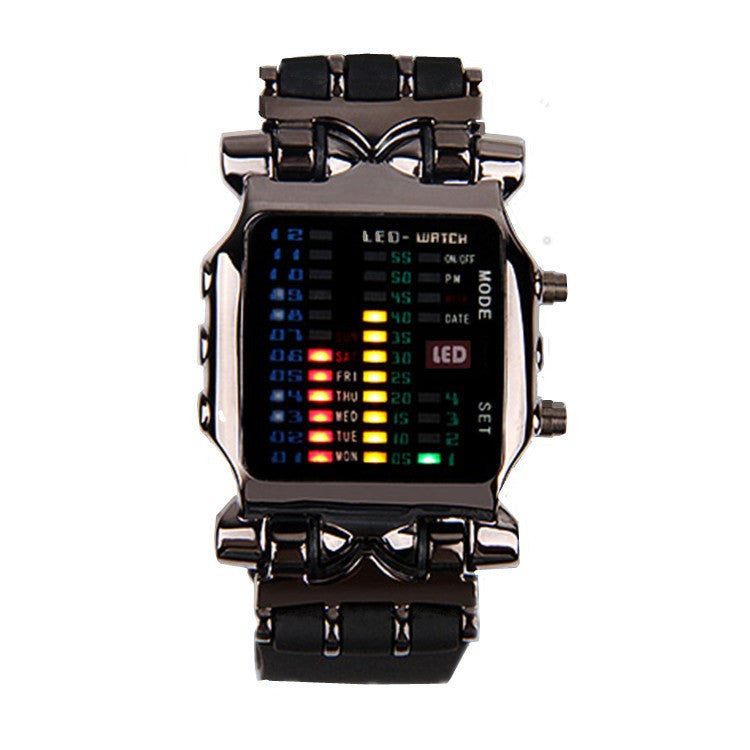 Alternate view: Unisex crab LED watch