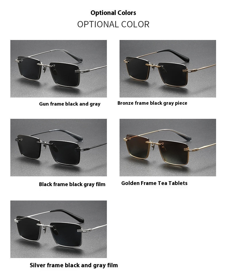 Alternate view: Women's titanium sunglasses