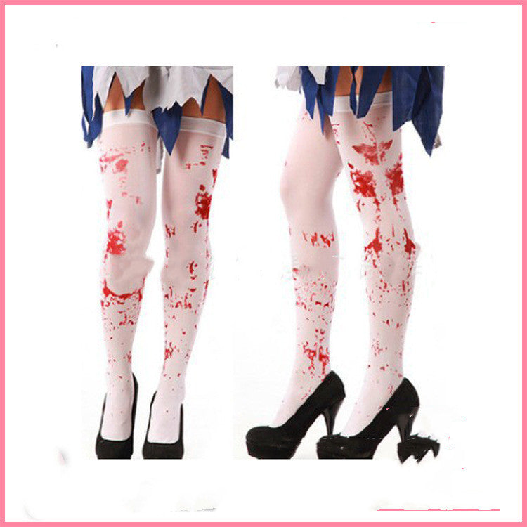 Bloodstain Halloween Socks - view 2