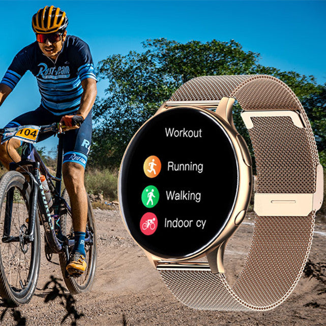 Alternate view: Unisex round smart watch