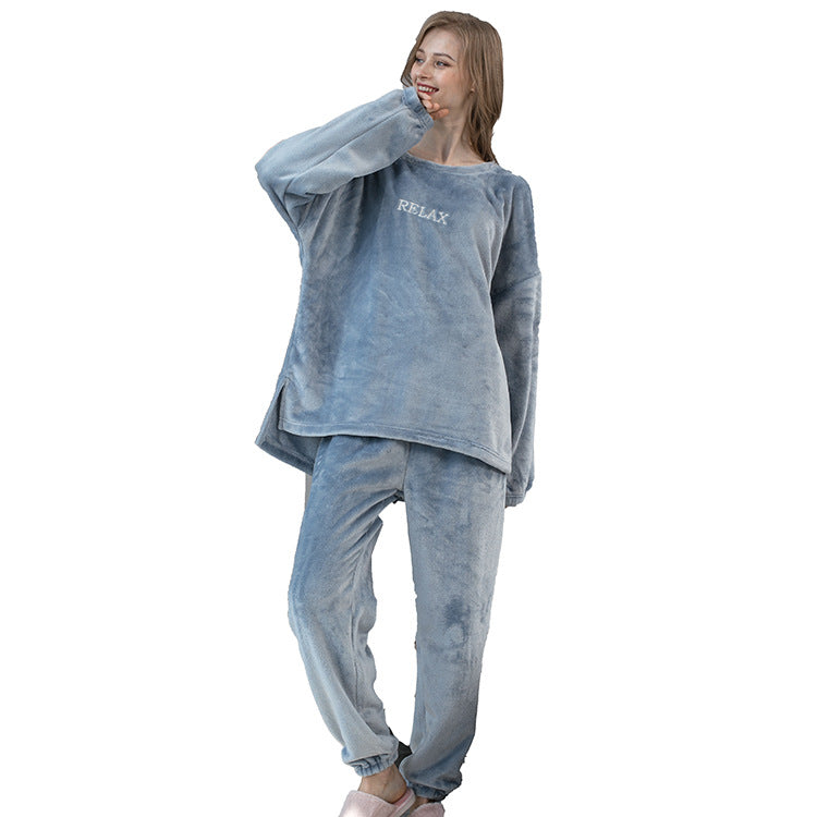 Unisex flannel pajama set