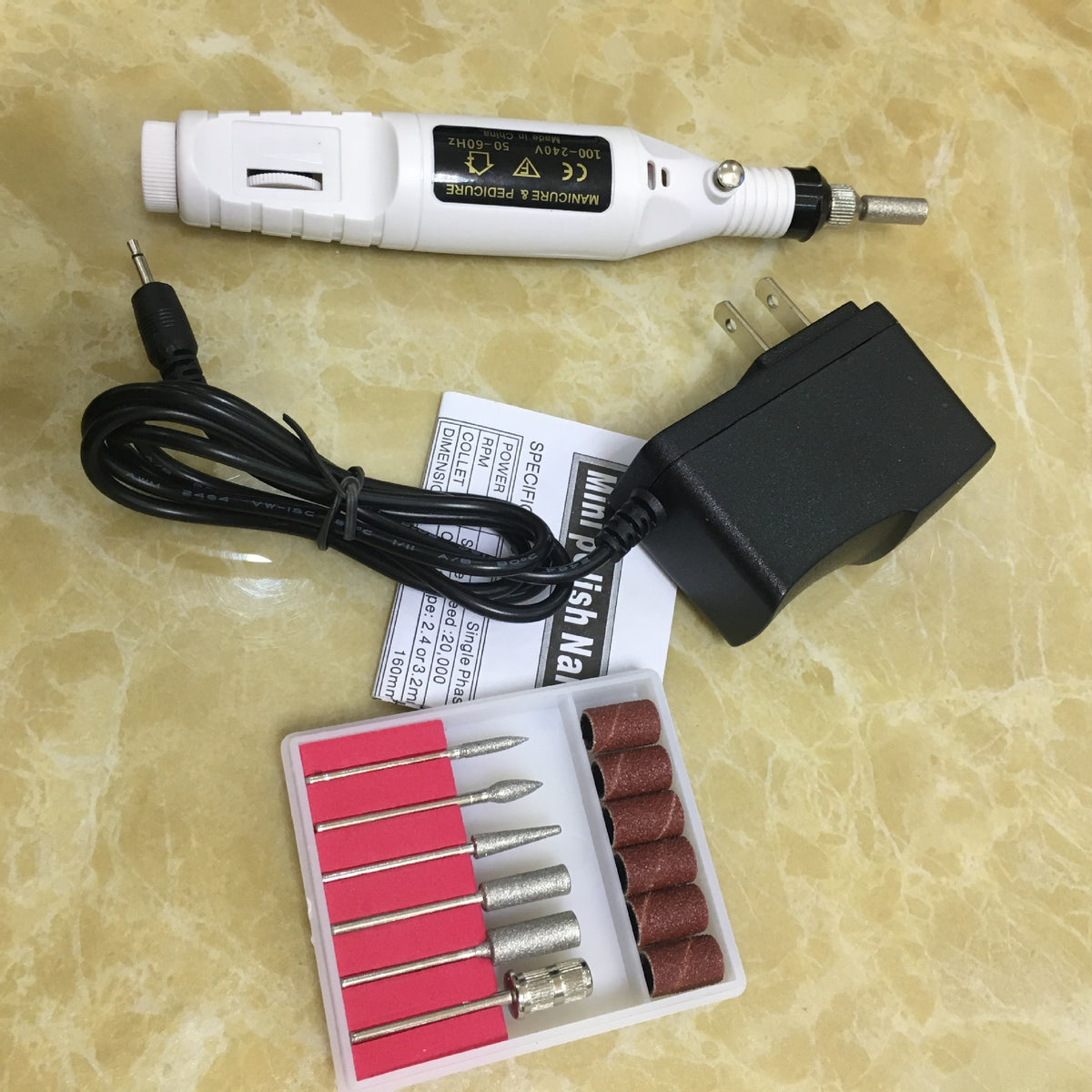 Electric nail drill pen