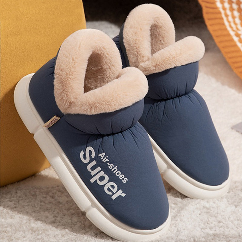 Women's plush fleece slippers