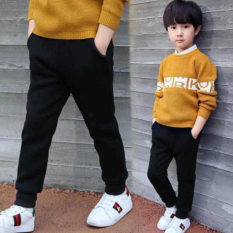 Boys black big western suit
