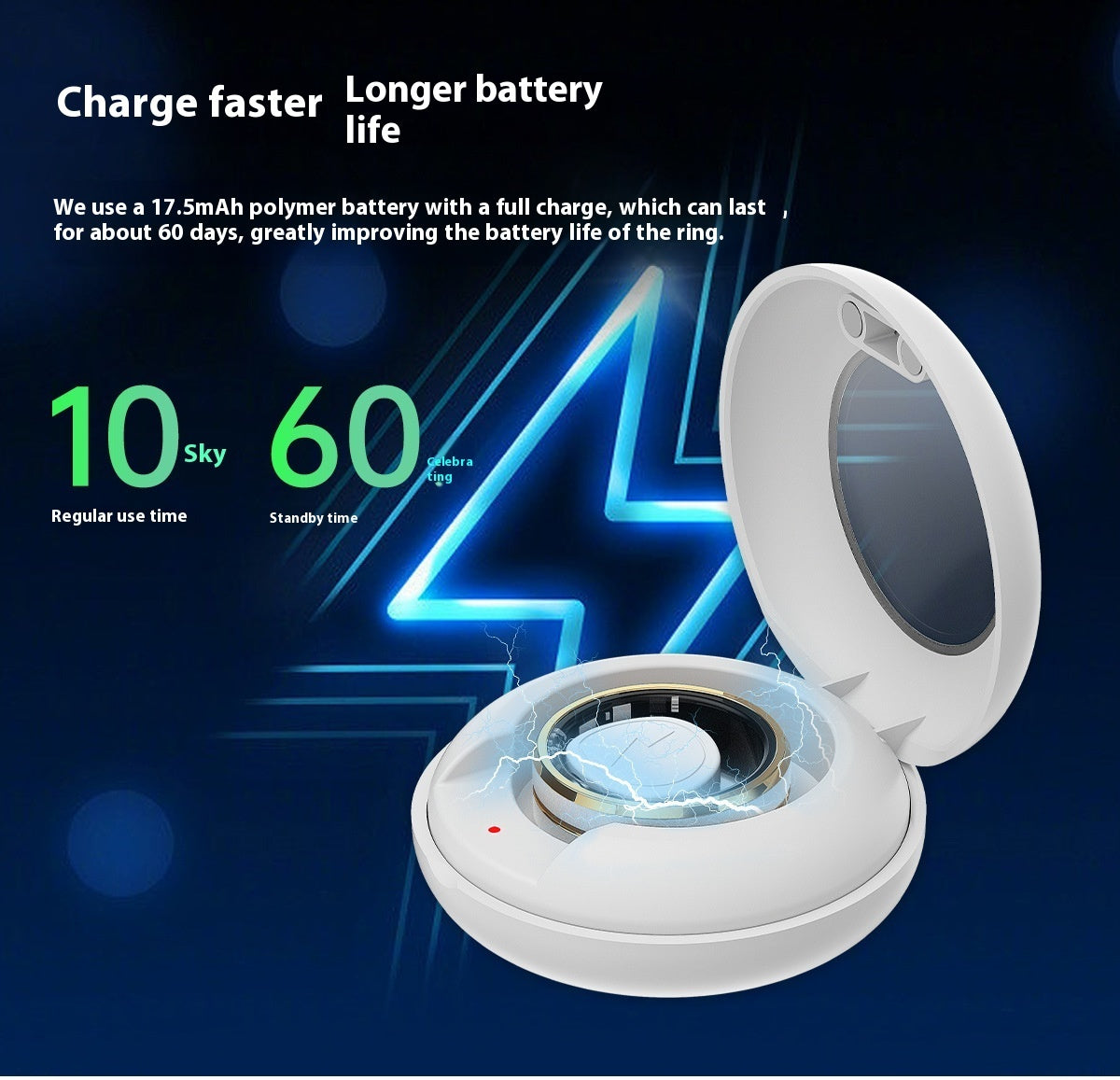 Alternate view: Women's smart ring