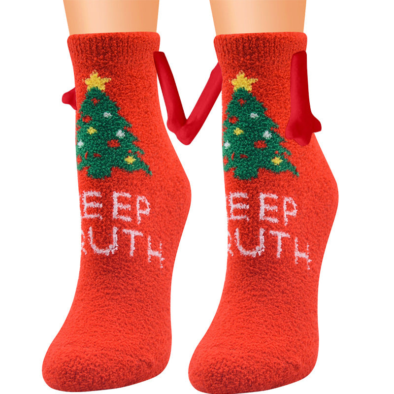 Christmas Magnetic Couple Socks - view 12