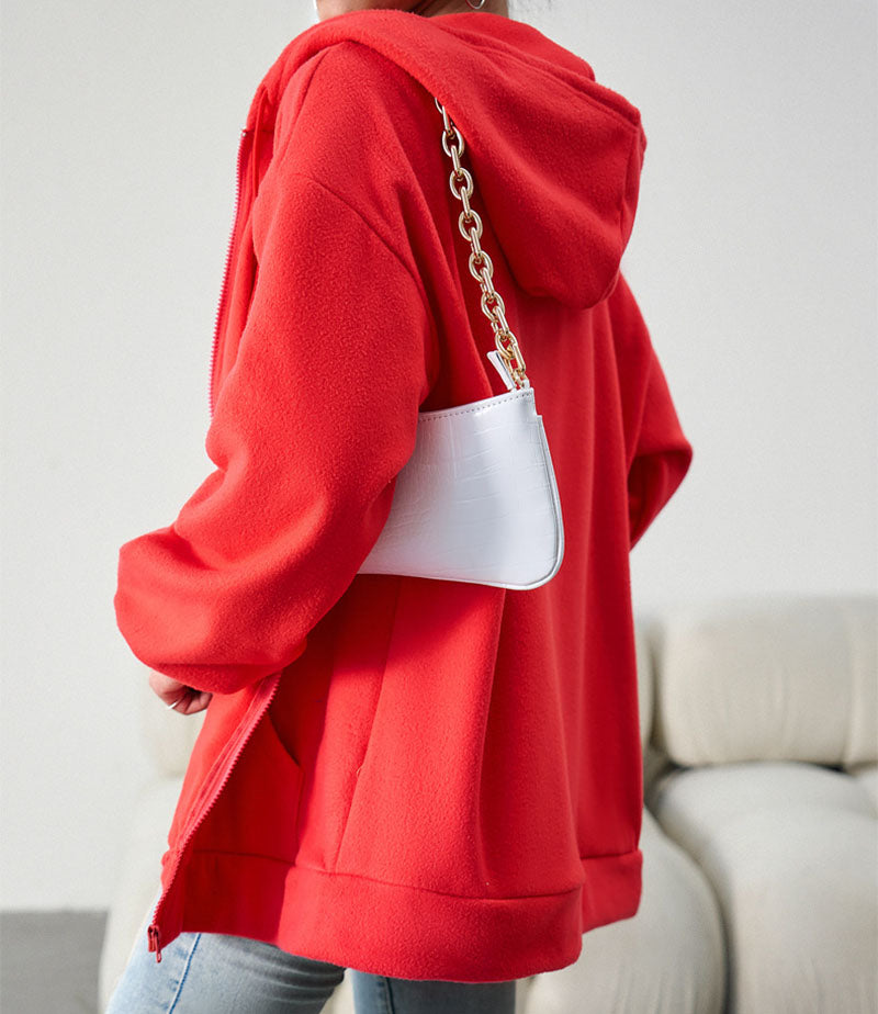 Alternate view: Women's hooded cardigan jacket