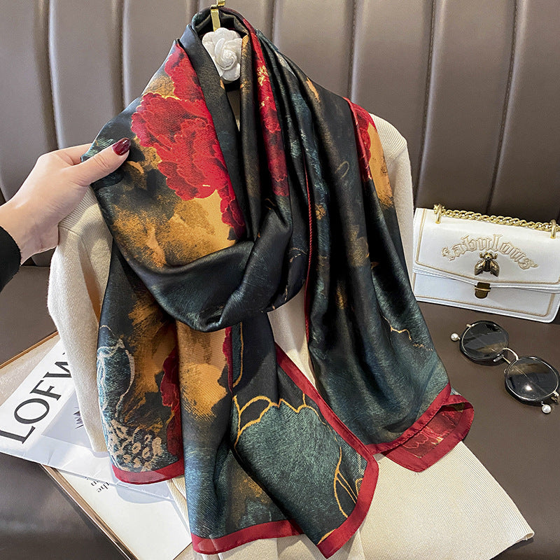 Unisex red scarf