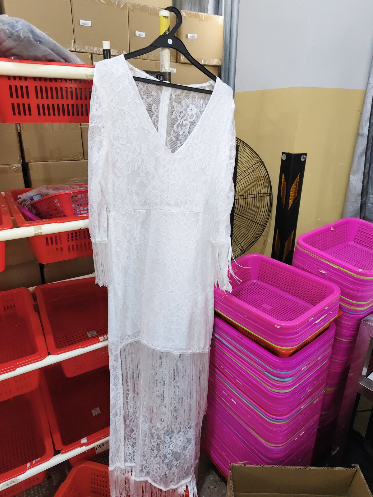 Alternate view: Women's boho tassel maxi dress