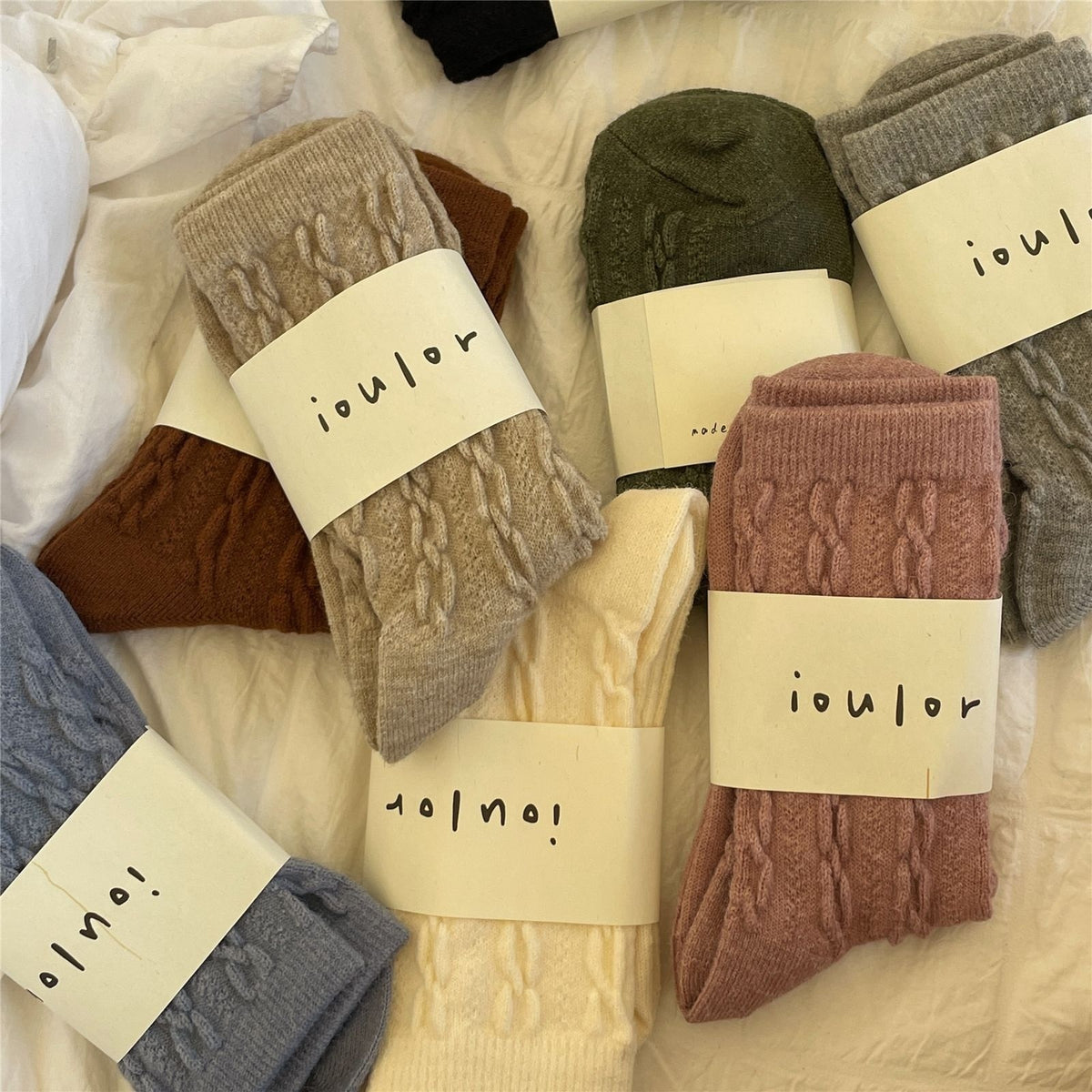 Women's hemp pattern socks
