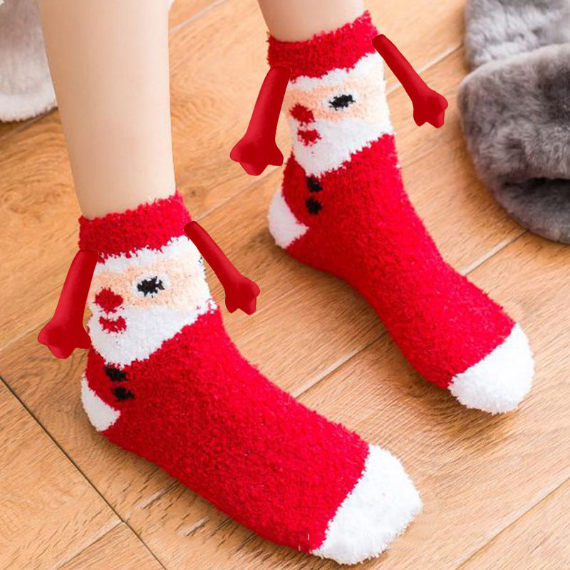 Christmas Magnetic Couple Socks - view 7