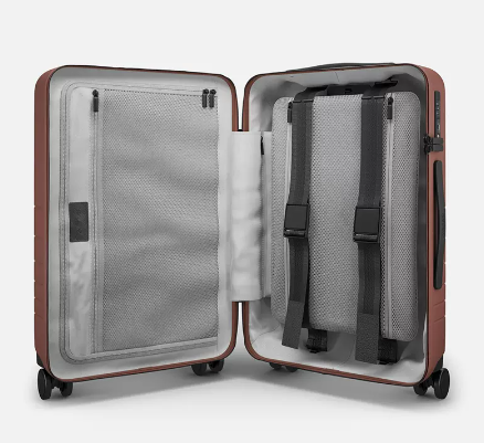 Alternate view: Unisex front open suitcase