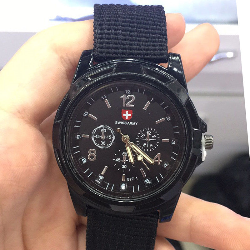 Military style nylon strap watch - view 8