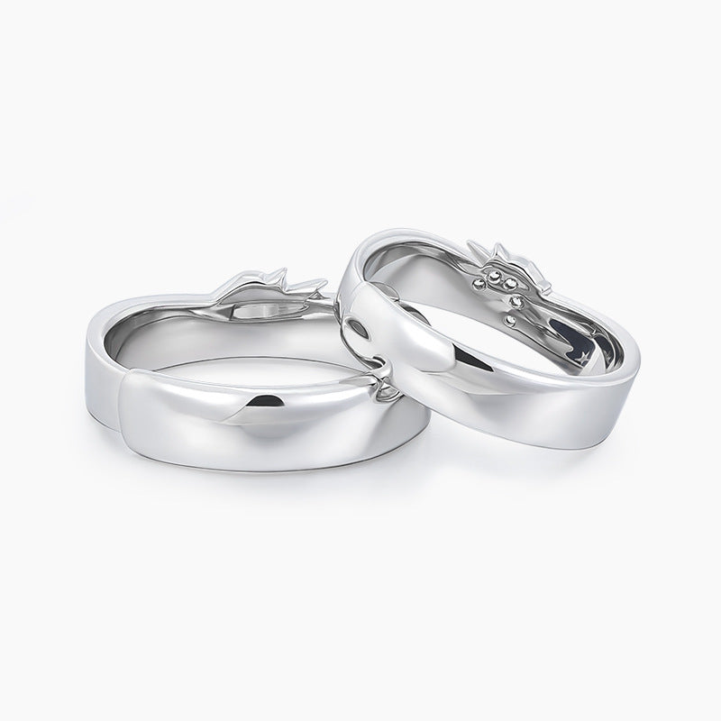 Alternate view: Unisex simple drip ring