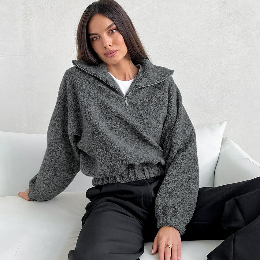 Alternate view: Women's lamb fleece jacket