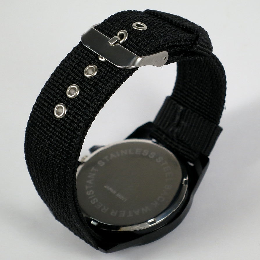 Military style nylon strap watch - view 4