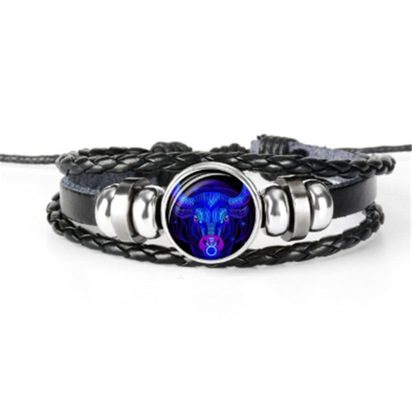 Alternate view: Unisex zodiac constellation bracelet