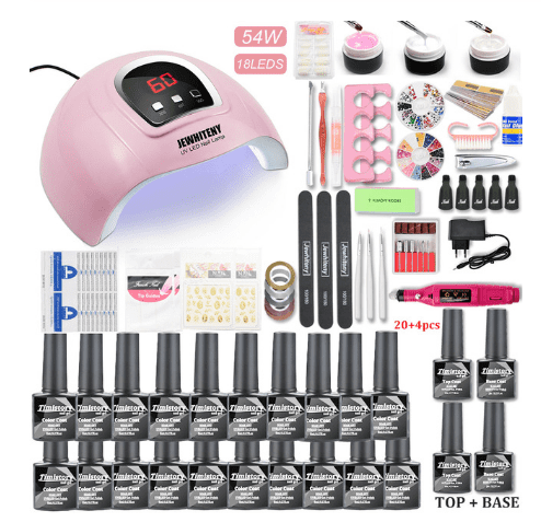 Unisex 80W nail phototherapy kit