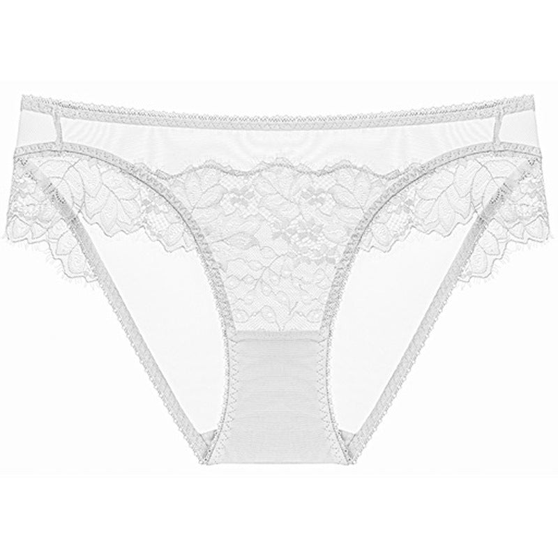 Women's white breathable panties