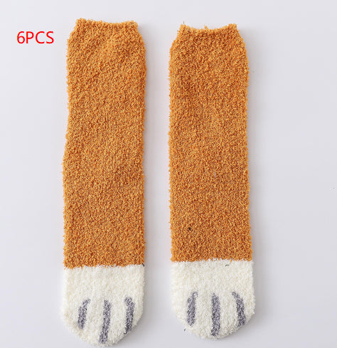 Coral Fleece House Socks - view 15